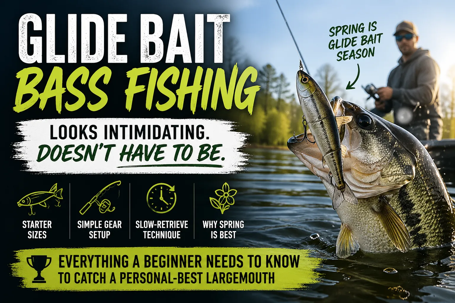 Glide Bait Bass Fishing: A Beginner's Guide