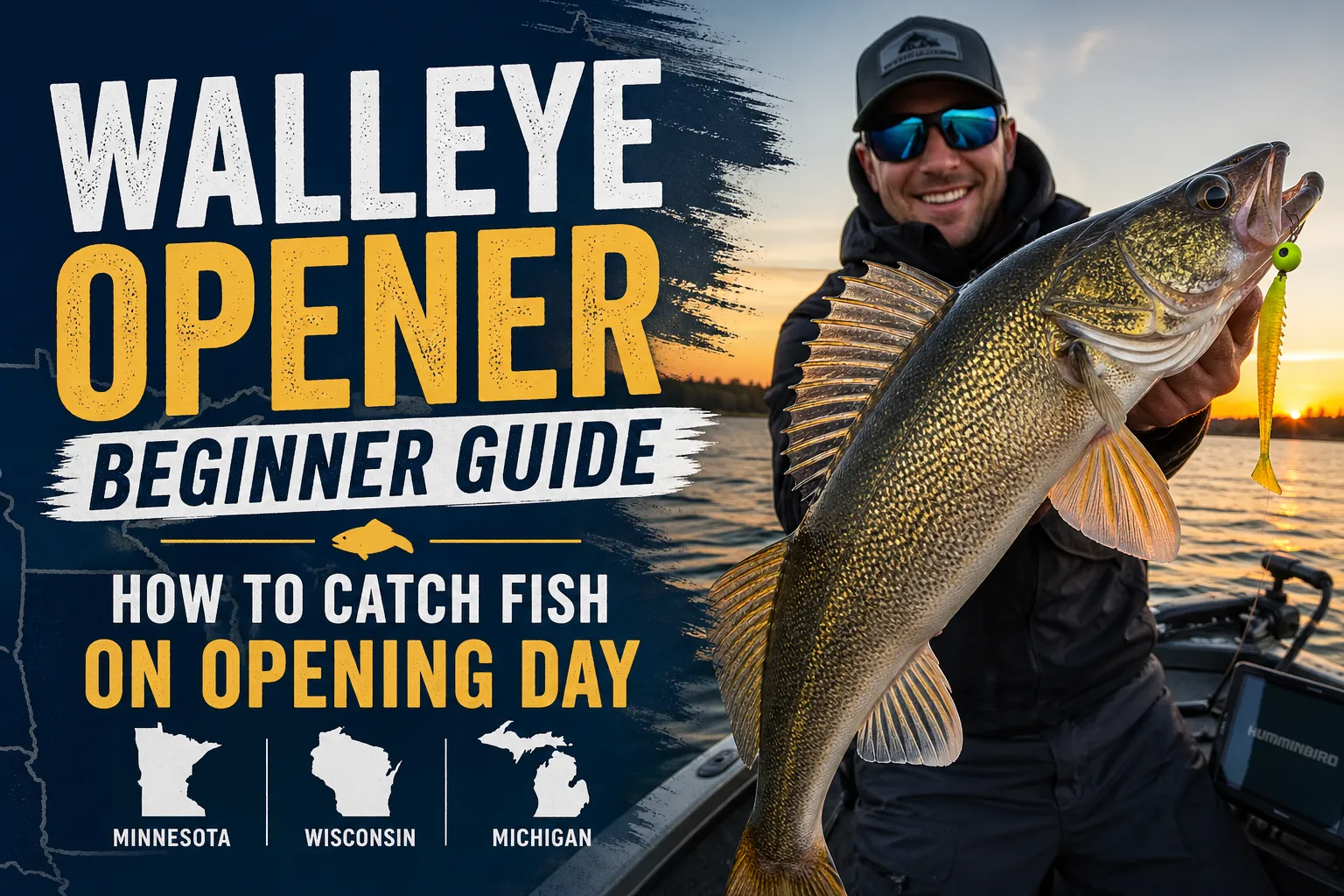 Walleye Opener Beginner Guide: How to Catch Fish on Opening Day in Minnesota, Wisconsin, and Michigan