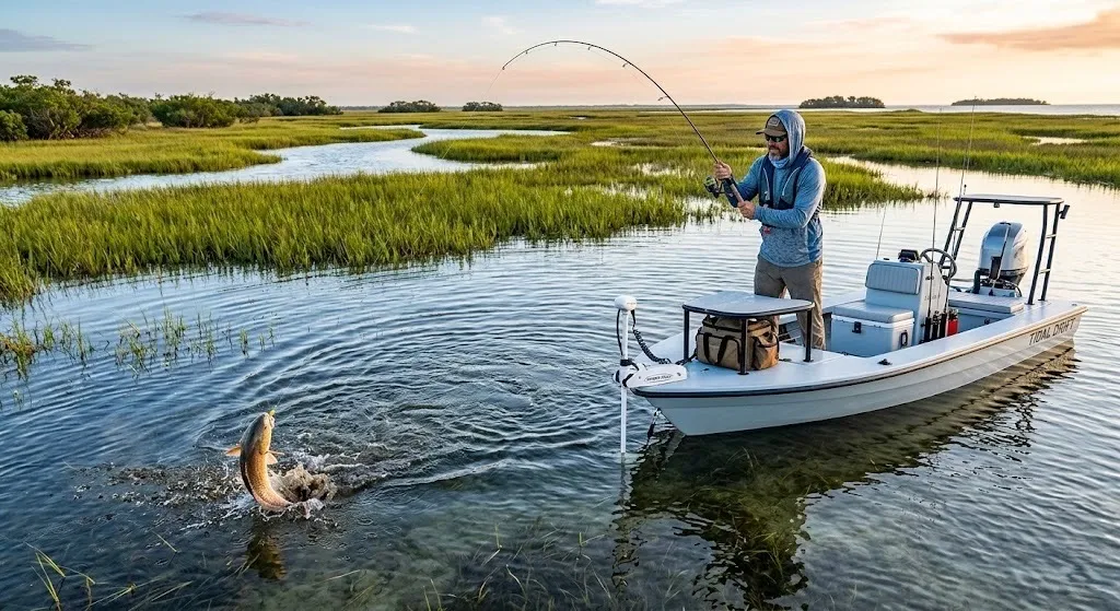 Inshore Saltwater Fishing for Beginners: How to Target Redfish, Speckled Trout, and Flounder