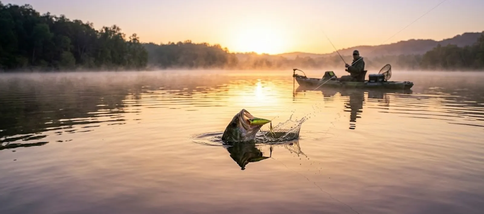 Early Morning Topwater Bass: The 90-Minute Window From First Light to Sun-Up