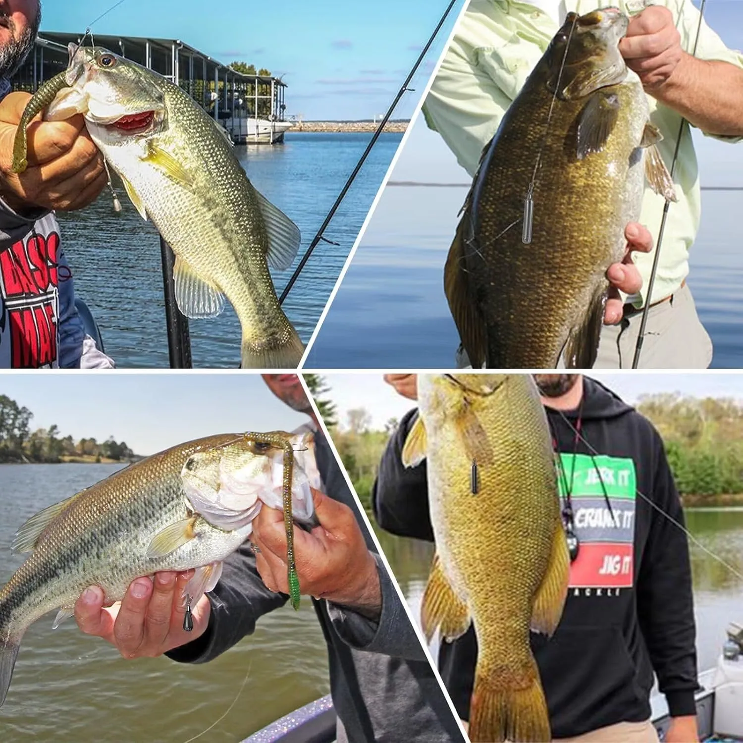 Best Tungsten Drop Shot & Worm Weights for Bass (2026)