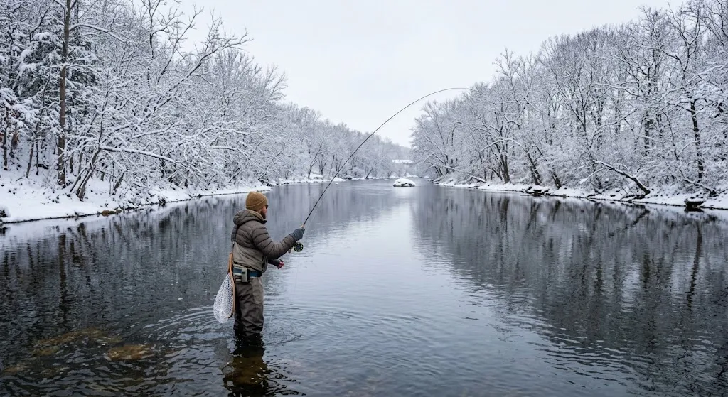 White River Shad Kill: A December-to-February Fly Fishing Playbook