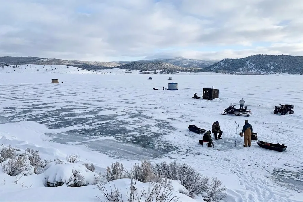 Panguitch Lake Ice Fishing: Shallow Tigers, Cutthroat, and the Slot That Runs Backwards